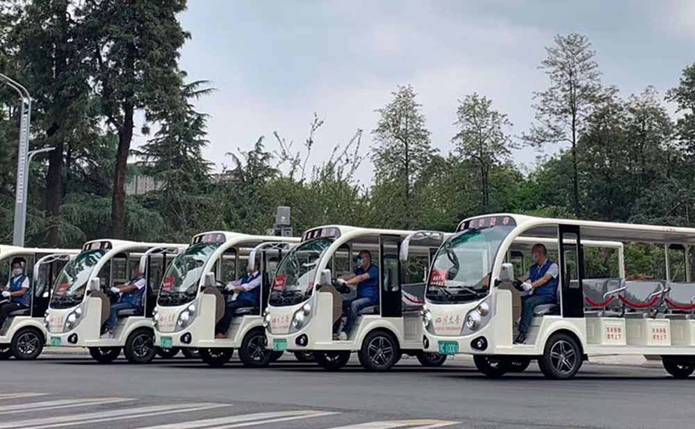 四川大學(xué)觀光車案例圖片 四川大學(xué)觀光車案例圖片