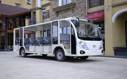 電動觀光車相對燃油觀光車有什么好處？